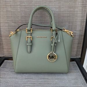 Michael Kors Army Green Purse
